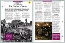 Battles Of Arras - 1914-1918 Windsors Atlas Kings & Queens Of GB Maxi Card