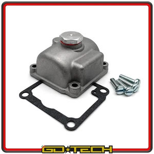 VASCHETTA CARBURATORE DELLORTO PHBG 15 16 17 18 19 20 21 in ALLUMINIO con TAPPO - Bild 1 von 3