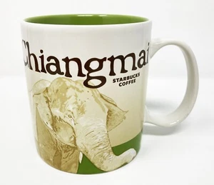 Starbucks Chiangmai Thailand Global Icon City Coffee Mug Elephant 16 Oz. 2016 - Picture 1 of 4