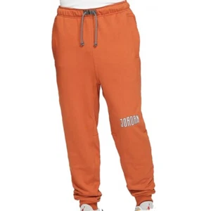 Herren Nike Air Jordan Sport DNA Fleece Jogginghose dunkelorange braun MEDIUM - Bild 1 von 3