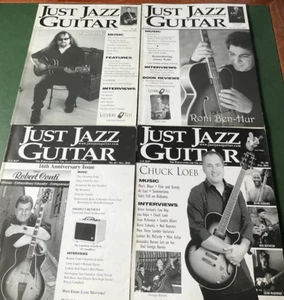 Just Jazz Guitar Magazine Lot 4 Ausgaben 62,63,65 und 66 - Bild 1 von 2
