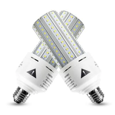 2 Pack 500W Equivalent LED Light Bulb 7500 Lumen 5000K E26/E27 60W for Garage - Image 1 of 4