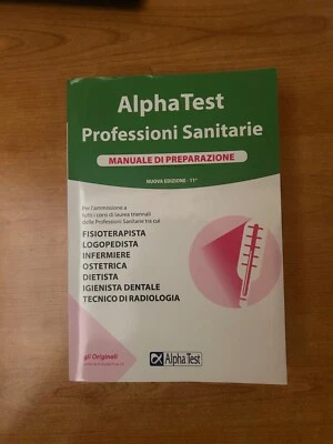 Alpha test professioni sanitarie manuale di preparazione  - Immagine 1 di 2