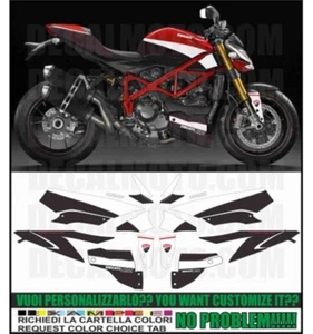 ADESIVI STREETFIGHTER 848 1098 CORSE SE KIT COMPATIBILE - Picture 1 of 1