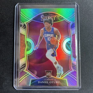 DANIEL OTURU 2020-21 PANINI SELECT CONCOURSE GREEN WHITE PURPLE PRIZMS RC #93 - Picture 1 of 2