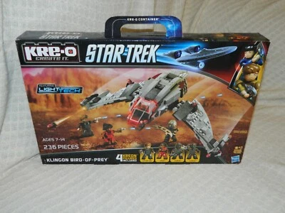 Figuras Hasbro Star Trek Klingon Bird of Prey Kre-O Kreo A3136 Light Tech NUEVAS Foto 1 de 4