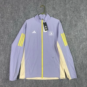 Adidas 2023 Boston Marathon Celebration Jacket Mens Medium Running HY0263 - New - Picture 1 of 15
