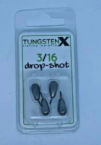 TIRO DROP DE TUNGSTENO 3/16 OZ. PESOS - Imagen 1 de 1