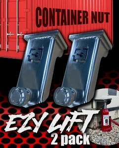 EZY LIFT | Paquete de 2 | Envío de Elevadores de Contenedores | El Original | Hecho en EE. UU. - Imagen 1 de 7
