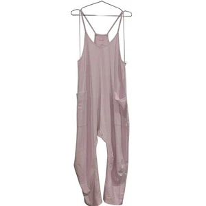 NWT Free People Movement Hot Shot Body Romper Rose Quartz Women Sz XS Workout - Picture 1 of 4