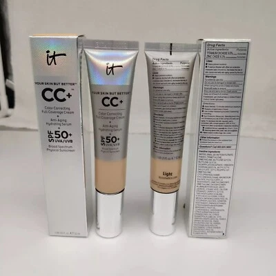 IT Cosmetics Your Skin But Better CC  Cream with SPF 50  (32 ml, Light Medium) - Image 1 of 2