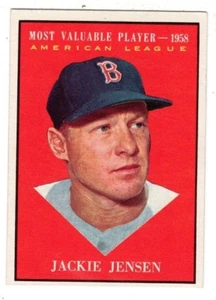 40% OFF 1961 Topps #476 Jackie Jensen MVP - Boston Red Sox, Near Mint Condition! - Picture 1 of 1