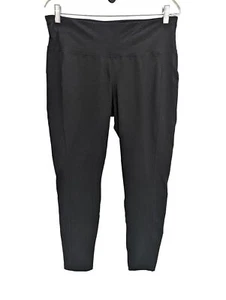 Avia Women Black Yoga Athletic Workout Pant Size Large (12-14) - Picture 1 of 10