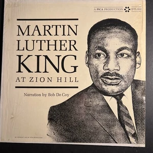 MARTIN LUTHER KING - AT ZION HILL • 1962 2ND PRESS Dooto DTL831 RARE EX Vinyl - Picture 1 of 24