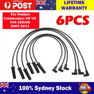 6×Ignition Spark Plug Leads Wires fit Holden Commodore VE VZ SV6 SEDAN 2007-2012 - Picture 1 of 11