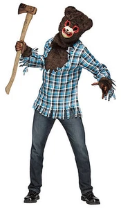 Adult Psycho Teddy Bear Costume, One Size - Picture 1 of 2