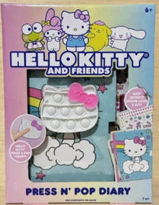 Hello Kitty and Friends Press & Pop Diary Stickers Fidget Kit - Picture 1 of 2