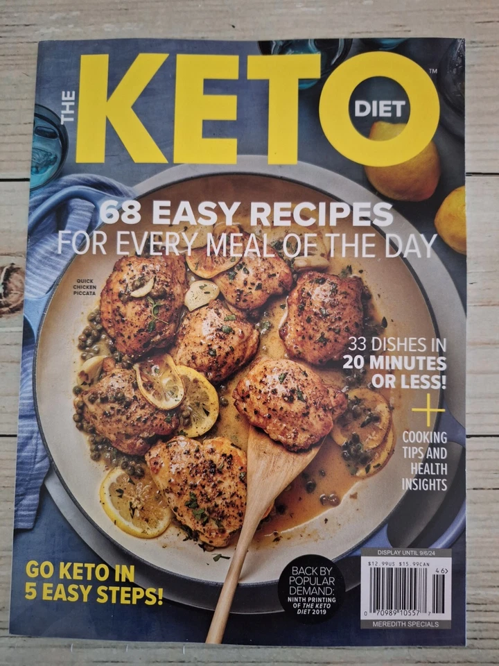 People Special Magazine The Keto Diet 68 Easy Recipes 33 Dishes 20 Min or Less