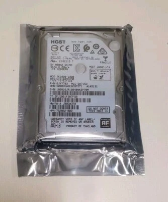 HGST 1TB 2.5" Internal Laptop HDD Hard Drive 7200RPM SATA 6.0Gbs HTS721010A9E630 - Image 1 of 2