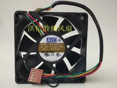 NEW AVC 7520 DA07520B12U DC12V 0.52A Cooling fan - Image 1 of 2