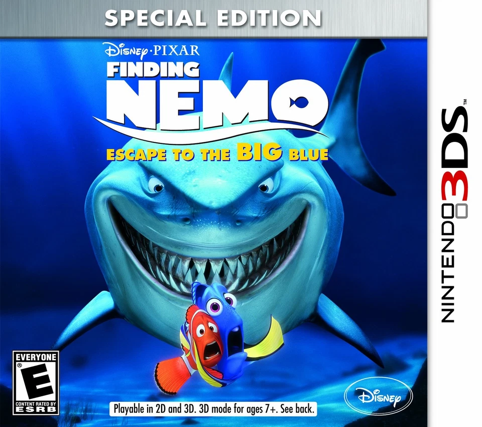 Finding Nemo: Escape to the Big Blue Edición Especial - Nintendo 3DS Foto 1 de 1