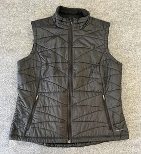 Columbia Chaleco Mujer XL Negro Omni-Calor Omni-Escudo Aislado Cremallera Completa Puffer - Imagen 1 de 18