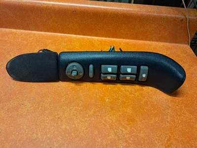 1995-2000 Chevrolet GMC Caminhão Suburbano Tahoe Yukon LH Driver Interruptor de Janela Azul - Imagem 1 de 4