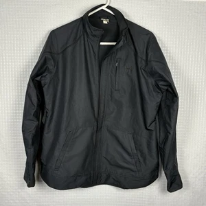 Under Armour Fleece gefütterte Jacke Herren Medium durchgehender Reißverschluss lockere Passform bequem sportlich - Bild 1 von 8