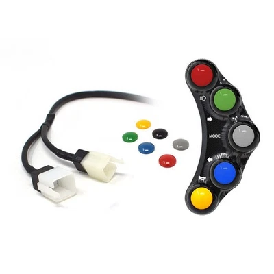 STREET VERSION LEFT HANDLEBAR SWITCH JETPRIME APRILIA RSV4 / R / RR 2009 - 16 - Image 1 of 4