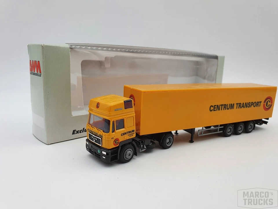 AWM MAN F2000 semi-trailer truck “Centrum Transport Valkenswaard” 53216 1:87 /AW - Image 1 of 1