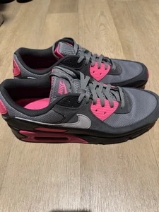 NIKE Air Max 90 Men’s Shoes - Size 15 - Cool Grey/Hyper Pink/Black/Wolf Grey - Picture 1 of 7
