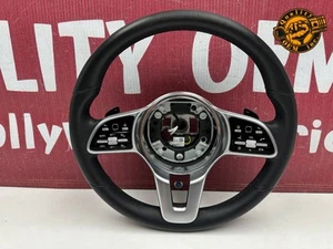 2020-2023 MERCEDES A CLA GLA GLB GLC GLE EQB STEERING WHEEL W/ PADDLES SHIFT OEM - Bild 1 von 13