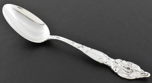 Teaspoon 5-3/4" Lily Flower Motif (Sterling, No Monogram) by Wallace Silver - Picture 1 of 9