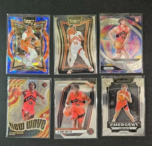 Ja'Kobe Walter Karten Lot - 6 Karten - Raptors, Prizm & Inserts - KOSTENLOSER Versand RC - Bild 1 von 2