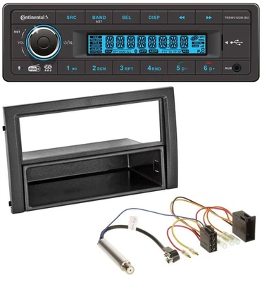 Continental MP3 DAB USB Bluetooth Autoradio für Skoda Fabia 2004-2007 6Y Facelif - Bild 1 von 4