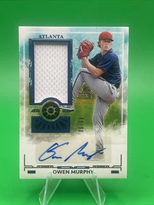 2025 Panini Boys Of Summer Patch Owen Murphy Auto #/99 - Picture 1 of 2