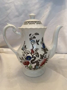 Macchina da caffè vintage J&G MEAKIN KASHMIR inglese Staffordshire bianca classica - Foto 1 di 7