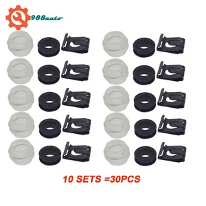 Automatic Transmission Gear Shift Linkage Bushing Clip 10 Set for W202 C208 W210 - Picture 1 of 8