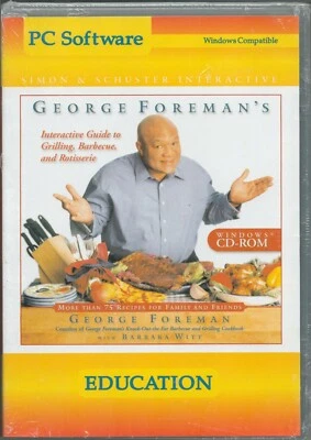 George Foreman's Interactive Guide To Grilling,BBQ and Rotisserie - Image 1 of 2