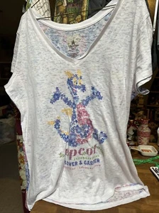 Epcot Flower&Garden Festival 2016 T-Shirt Women’s XXL Figment WDW - Picture 1 of 5