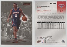 2008-09 Skybox Ruby /50 Joe Johnson #4