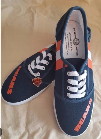 Chicago Bears Bradford Exchange Unisex Size 9 Shoes Cover