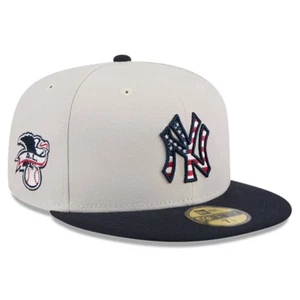 Men's New Era New York Yankees 2024 MLB Fourth of July Hat 59FIFTY 7 3/4 - Picture 1 of 1