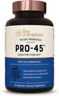 PRO45: #1 CLINICAL GRADE Probiotic Formula, 45 billion CFU, 11 patented... 