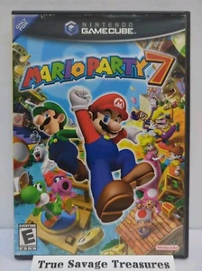 Mario Party 7 (Nintendo GameCube, 2005) CIB, Black Label, Inserts - Picture 1 of 12