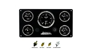 Universal Engine Marine Instrument Panel Pre-Wired with Senders - Picture 1 of 2