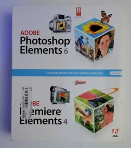 ADOBE Photoshop Elements 6 & Adobe Premiere Elements 4. - Picture 1 of 7