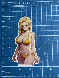 1 Stück Sexy Zeichentrickfiguren. Autos/Laptops/Skateboards/Boxen. Wasserdicht/Aufkleber - Bild 1 von 2