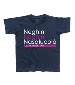 T-Shirt Child Regina Himika Jeeg Robot Of Steel Neghini Neghini Nasalucolo - Picture 1 of 3