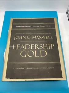 *Signed *Limited John Maxwell Leadership Gold Training Curriculum CD & Books - Picture 1 of 10